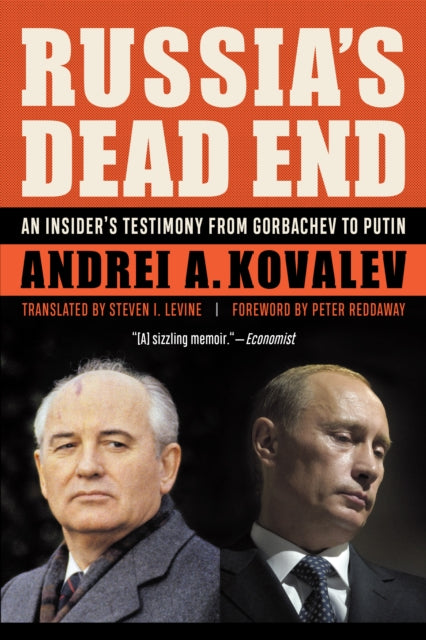 Binding: Paperback
Description: An insider's account of Soviet and Russian politics from Gorbachev's democratizing reforms in the 1980s to the current authoritarian Russia of Putin.
Title: Russia's Dead End An Insider's Testimony From Gorbachev To Putin
Author(s): Kovalev Andrei A.
