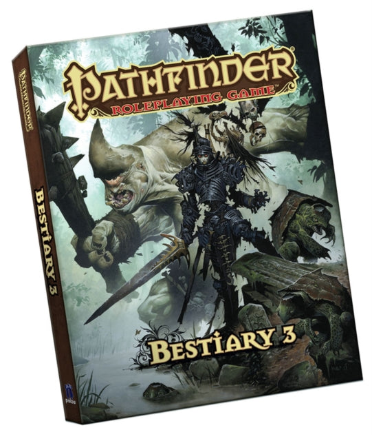 Binding: Paperback
Description: Test your courage against the most infamous foes of myth and legend! Bestiary 3 presents hundreds of monsters for use in the Pathfinder Roleplaying Game.