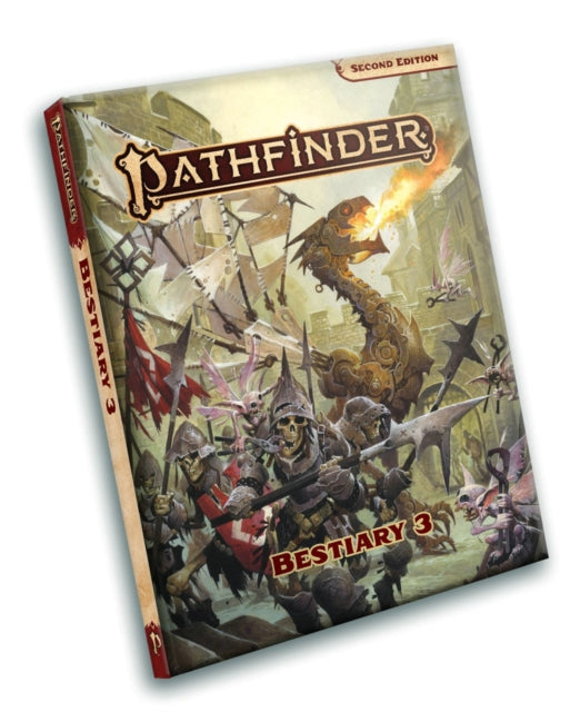 Binding: Hardcover
Description: With more than 300 classic and brand - new monsters this 320 - page beautifully illustrated hardcover rulebook completes the collection of creatures begun in the first two Pathfinder Bestiary volumes.