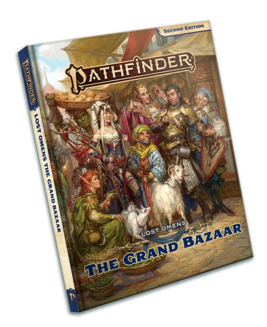 Binding: Hardcover
Description: Be the first to market with Pathfinder Lost Omens: The Grand Bazaar! The Grand Bazaar is Absalom's greatest marketplace featuring items from all over Golarion.