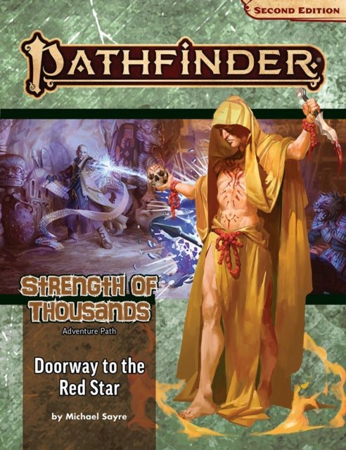 Binding: Paperback
Description: Soar above a planet of adventure! The trail of a long - vanished ally leads to the other side of a magical portal called the Doorway to the Red Star.