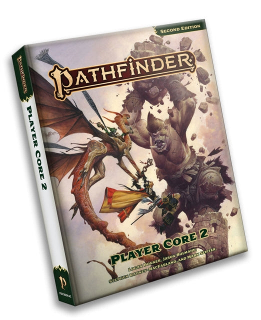Binding: Hardcover
Description: Survival in a world beset by magic and evil takes more than a lucky roll of the dice. Pathfinder Player Core 2 significantly expands options available to Pathfinder players giving them the edge to take on any adventure.