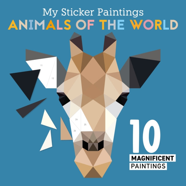 Binding: Paperback
Description: This beautifully produced poly - art paint by sticker book features 10 geometric animal designs. Using between 60 - 100 coloured stickers for each pattern children will marvel as geometric shapes transform into beautiful crystalized animals.