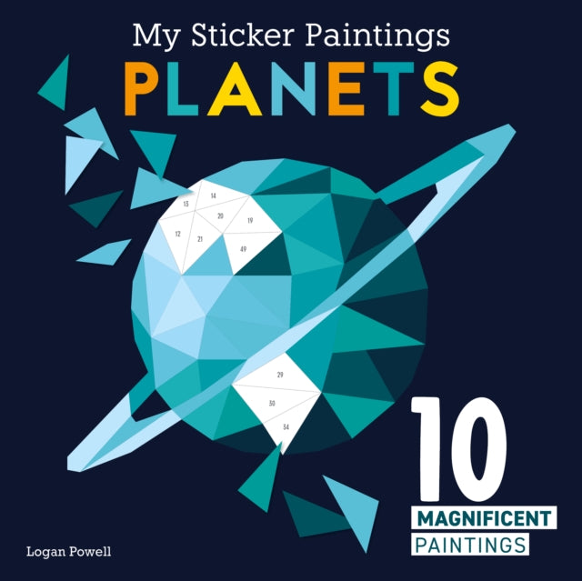 Binding: Paperback
Description: Create stunning works of mosaic art with stickers! This distinctive poly - art paint by sticker book for kids ages 6 - 10 features a collection of 10 geometric designs of various planets from the Sun to Neptune and everything in between.