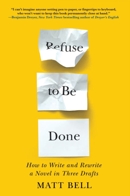 Binding: Paperback
Description: Refuse to Be Done is an encouraging and intensely practical guide focusing on specific rewriting tasks techniques and activities to guide you through the first page of the first draft of your novel through to the finished book.