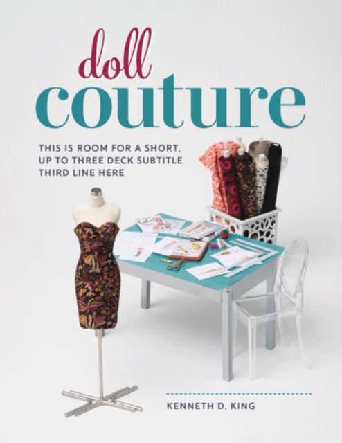 Binding: Paperback
Description: Haberdasher to the stars and famed designer Kenneth King brings his Belle Epoque sensibilities to the world of custom doll clothing construction in Doll Couture.
Title: Doll Couture
Author(s): King Kenneth D.