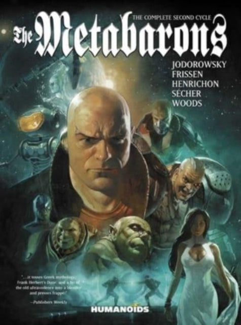 Binding: Paperback
Description: This edition collects the entire four volume collection of The Metabaron in one book for the first time. The Techno Empire's cruel reign and boundless ambition have the universe in a chokehold but one obstacle remains before them: The Metabaron.