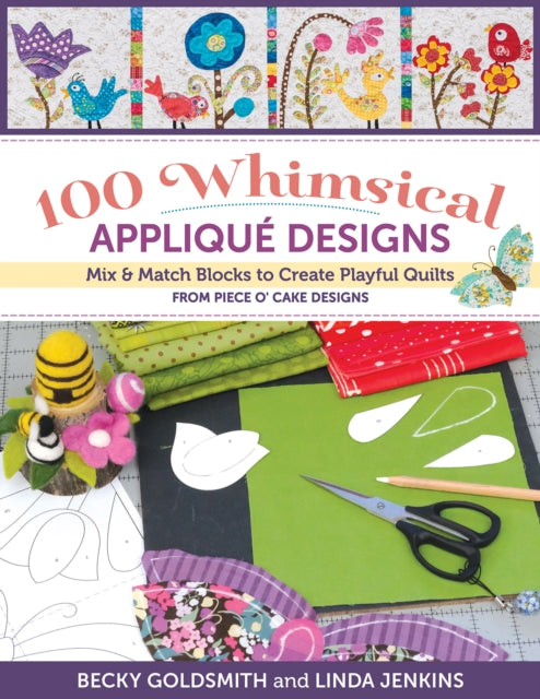 Binding: Paperback
Description: Endless play with 100 Piece O Cake appliqu designs. Stitch your way through 100 whimsical appliqu designs from Piece O Cake Designs to make fun and charming quilts table runners and other sewing projects for the home.