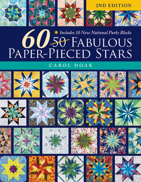 Binding: Paperback
Description: Quilt your way through 50 U. S. state and ten national park paper - pieced blocks. The second edition includes new blocks and updated information with new fabrics illustrations photography and full - size patterns.