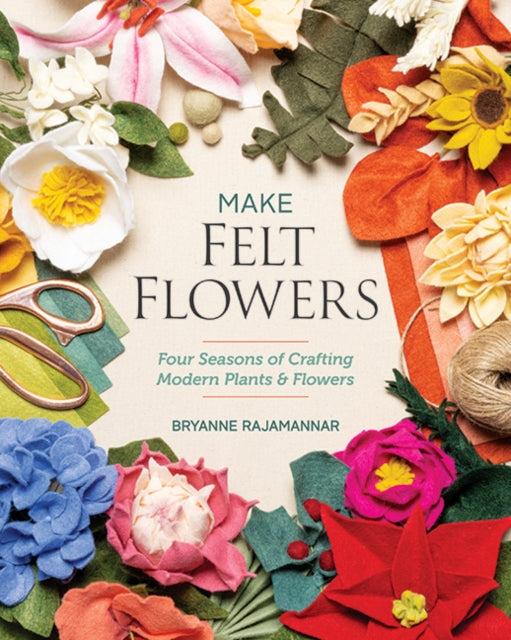 Binding: Paperback
Description: Make beautiful felt flower arrangements that match any space mood or season! This beginner - friendly book has lessons for creating felt flowers and plants that suit summer fall winter and spring.