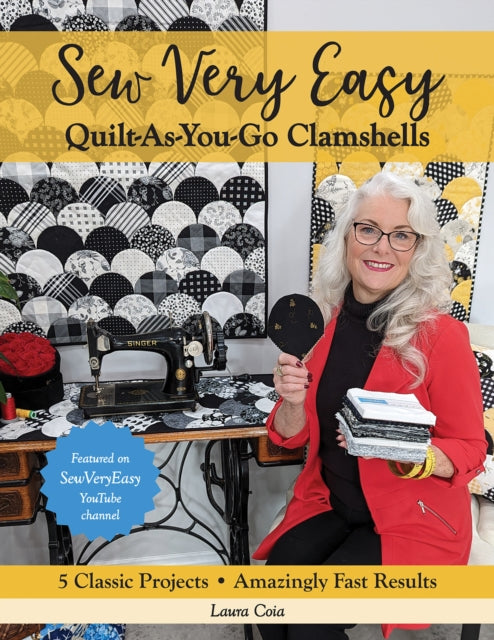 Binding: Paperback
Description: Clamshells are a day at the beach with sew - lebrity Laura Coia's clamshell patterns and QAYG techniques featured on Sew Very Easy You Tube channel. Make beautiful clamshell quilts and home decor projects.