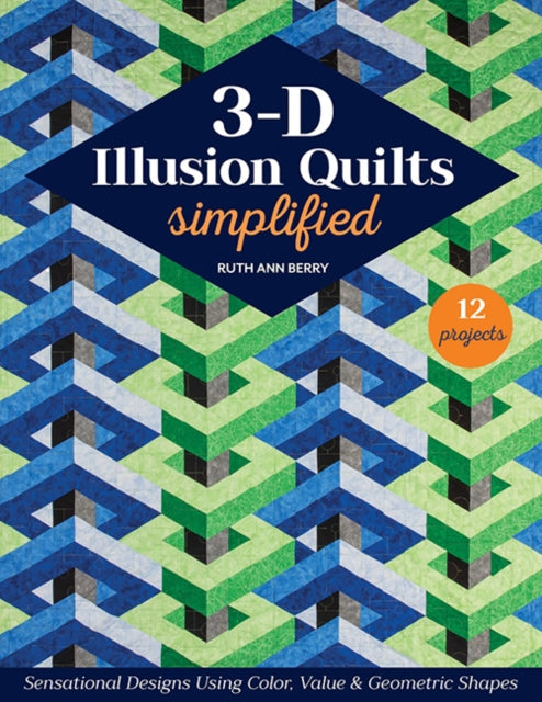 Binding: Paperback
Description: Tackle the 12 captivating projects from wall hangings to king - sized quilts and discover how to swap out identical triangles for strips making piecing easy.