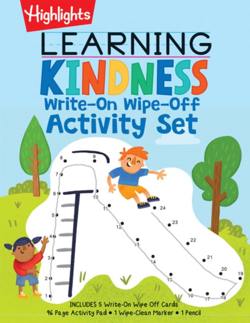 Binding: Collectible And Gift Editions
Description: Two books in one this unique package blends write - on wipe - off pages with an activity pad to help preschoolers and kindergartners build social - emotional learning skills with writing practise puzzles drawing and more.