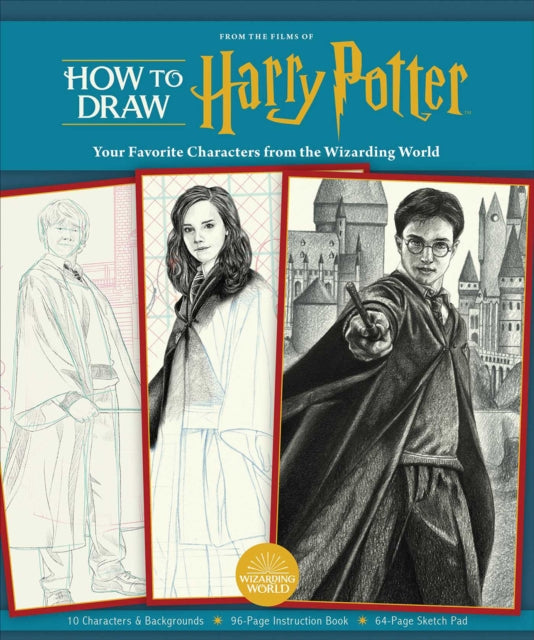 Binding: Multiple Components
Description: Learn to draw pen and pencil illustrations of your favorite characters from the Harry Potter films with this 96 - page instructional book and included 64 - page sketch pad.