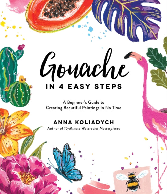 Binding: Paperback
Description: From colourful birds and beautiful peonies to starry skies and dreamy sunsets Anna teaches you how to master gouache in just five easy steps.