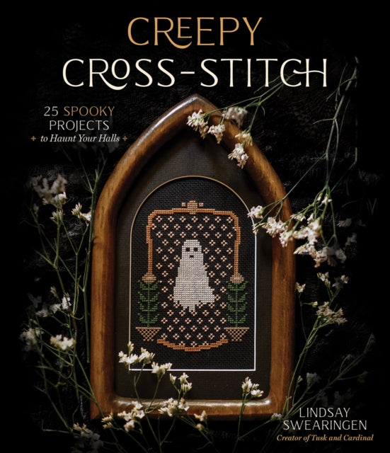 Binding: Paperback
Description: Cross - Stitch GOES Witchy WITH DARK AND Elegant Designs From spooky skulls to ghoulish graveyards Lindsay Swearingen of Tusk and Cardinal gives cross - stitch a dark yet whimsical update.