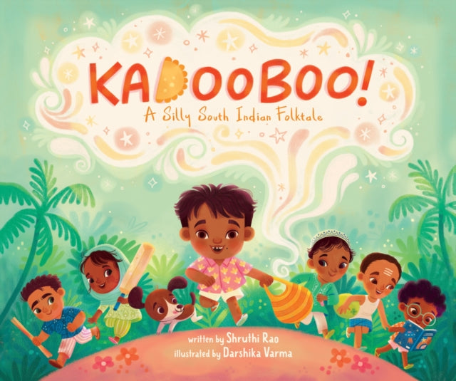 Binding: Hardcover
Description: Kadooboo! Golden brown puffy sweet and crunchy it's fresh from the pan a delicious treat! As soon as it's ready Kabir runs home with some to share. He's got to be quick before the rain! But wait can he remember the treat's name? (His Amma is sure to ask!) Of course he can.