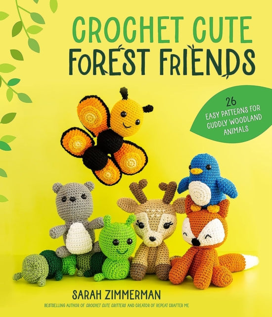 Binding: Paperback
Description: Stitch Up Your Newest Cuddle Companions Crochet the cutest cuddliest coziest creatures of the forest with this beginner - friendly guide to amigurumi animals from Sarah Zimmerman bestselling author of Crochet Cute Critters and creator of Repeat Crafter Me.