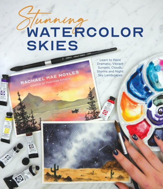 Binding: Paperback
Description: Get Lost in the Splendor of the Land and Skies Discover the joys of creating dazzling watercolor landscapes and scenic skies with this beginner's guide from painter and nature - lover Rachael Mae Moyles.