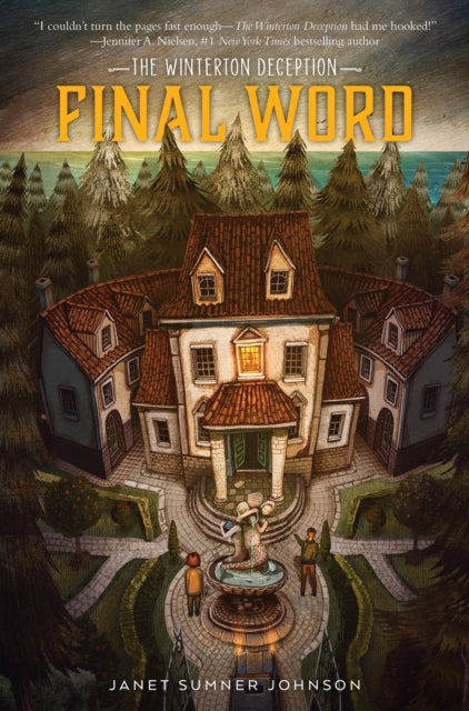 Binding: Hardcover
Title: The Winterton Deception 1: Final Word
Author(s): Johnson Janet Sumner
Publisher: Pixel+ Ink
Barcode: 9781645951964
Pages: 384 Pages
Publication Date: 10/31/2023
Category: Science Fiction (Children's / Teenage)