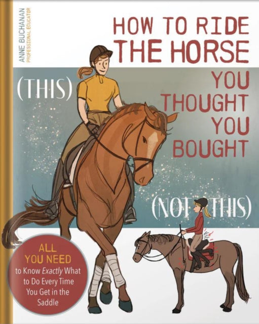 Binding: Paperback
Description: In this fresh look at the fundamental skills needed when training and riding a horse career educator and lifelong horsewoman Anne Buchanan provides crucial keys so the everyday horse enthusiast can: - Decode how the horse functions.