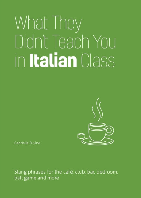 Binding: Paperback
Description: Sipping espresso at a sidewalk cafe Toasting a pint of birra in the piazza Cheering for Azzurri at lo Stadio Olimpico Drop the textbook formality and chat with the locals in Italy's everyday language.; What's up? Che c'e?; I'm so plastered. Sono demolito/a.