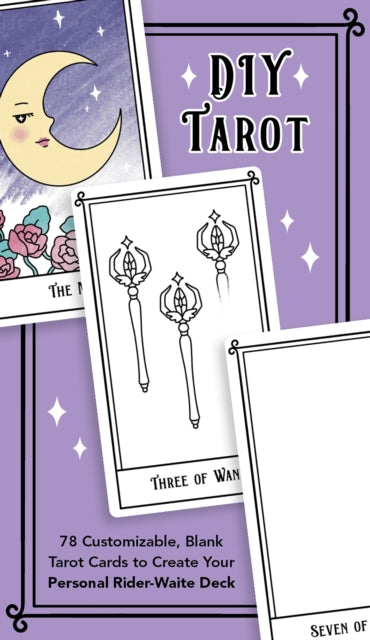 Binding: Toys & Hobbies
Description: Choosing a tarot deck that is just right can be a difficult endeavor. Each deck has its own unique artwork symbolism and theme but if it's not the right vibe for you your divination practices could be greatly affected. DIY Tarot allows you to take matters into your own hands.
