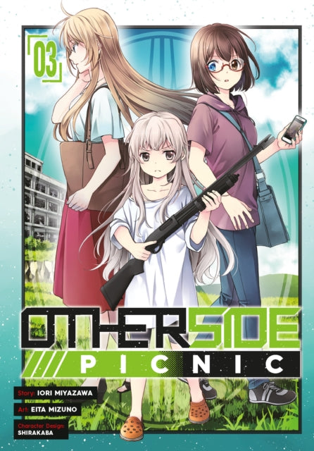 Binding: Paperback
Title: Otherside Picnic (Manga) 03
Author(s): Miyazawa Iori, Eita Mizuno
Publisher: Square Enix
Barcode: 9781646091089
Pages: 256 Pages, 1 Illustrations, Unspecified
Publication Date: 12/27/2022
Category: Graphic Novels: Manga