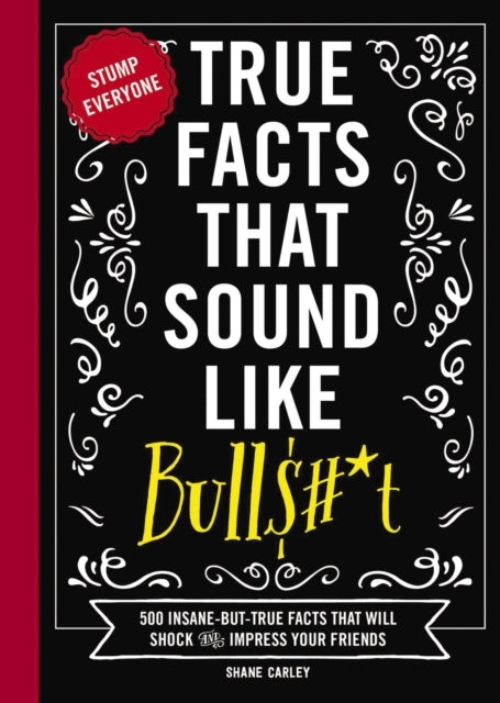 Binding: Hardcover
Description: Prove you are the smartest schmuck in the room with 500 true trivia facts that sound absurd.