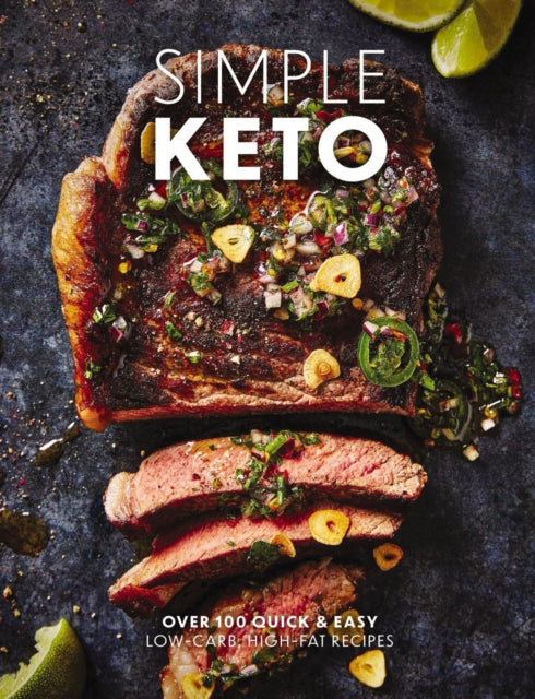 Binding: Hardcover
Description: Limiting your sugar and carbs doesn't mean giving up good food with over 100 easy and delicious recipes in Simple Keto. With easy - to - follow recipes and sweet and savory meals for all occasions following the ketogenic diet has never been easier.