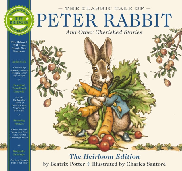 Binding: Hardcover
Description: Come along on an adventurous journey with the world's most beloved bunny Peter Rabbit in The Classic Tale of Peter Rabbit and Other Cherished Stories.