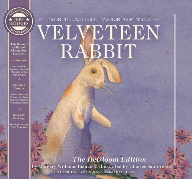 Binding: Hardcover
Description: The beloved story of The Velveteen Rabbit the stuffed animal made real by the love of a boy has captured our imaginations for generations.