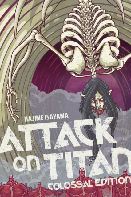Binding: Paperback
Description: Contains the Final Volumes of Attack on Titan in an extra - large size on premium - quality paper!16 and up. Attack on Titan: Colossal Edition 7 is an oversized collection of Vols. 31 - 34 of the Attack on Titan manga series. Weighing in at over 900 pages and a 7 - inch by 10.