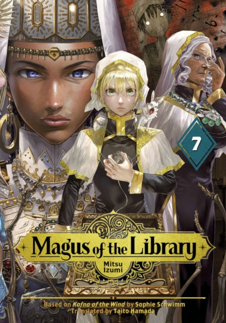Binding: Paperback
Description: A story about a poor boy swept away by a kind library mage and the (literal) magic of reading Magus of the Library is a beautifully - drawn spirited fantasy adventure like a Fullmetal Alchemist for all ages! Ages 13 and up. In the small village of Amun lives a poor boy named Theo.