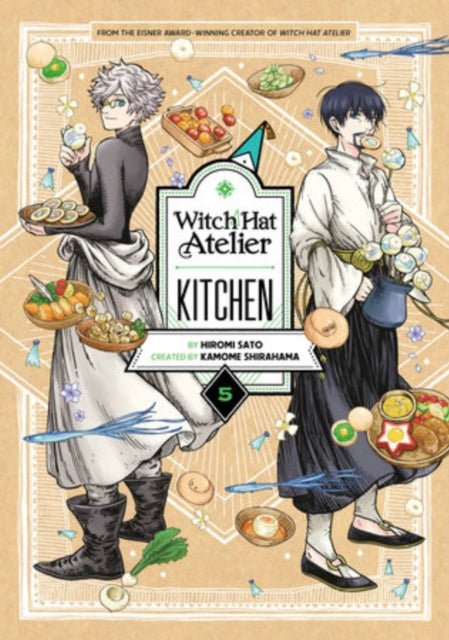 Binding: Paperback
Description: Witch Hat Atelier is back in this culinary spinoff that lets readers try their hand at recreating a variety of sumptuous recipes. This time the magic is in the kitchen as Qifrey and the gang whip up everything from sizzling stews to crackling croquettes.