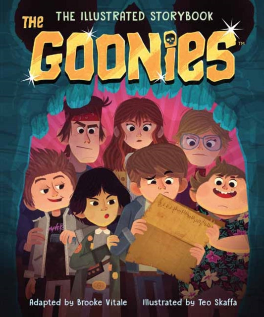 Binding: Paperback
Description: Travel back to Astoria with an all - new illustrated storybook retelling of the 80s fan favorite The Goonies. Hey you guys! The Goonies are back! Mikey Chunk Mouth Data and their friends first stole everyone's hearts in 1985's hit film The Goonies.