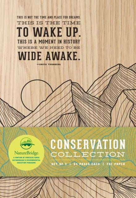 Binding: Paperback
Description: Embrace the spirit of conservation with this beautiful notebook collection.