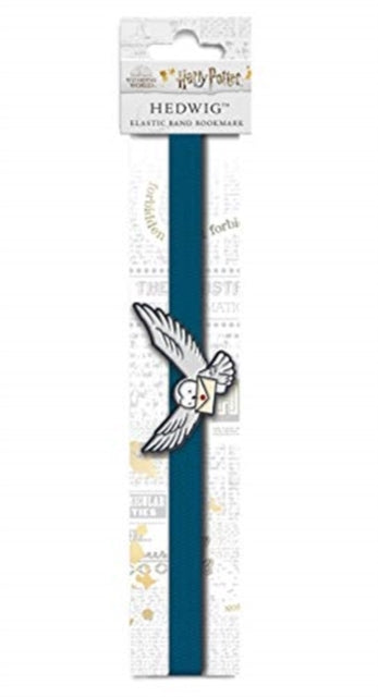 Binding: Specialty Items
Description: Celebrate your love of the Harry Potter films with this specialty bookmark featuring an elastic band and attached enameled accessory of Hedwig . Bring a touch of magic to your reading and writing with this enamel charm Harry Potte bookmark with elastic band.