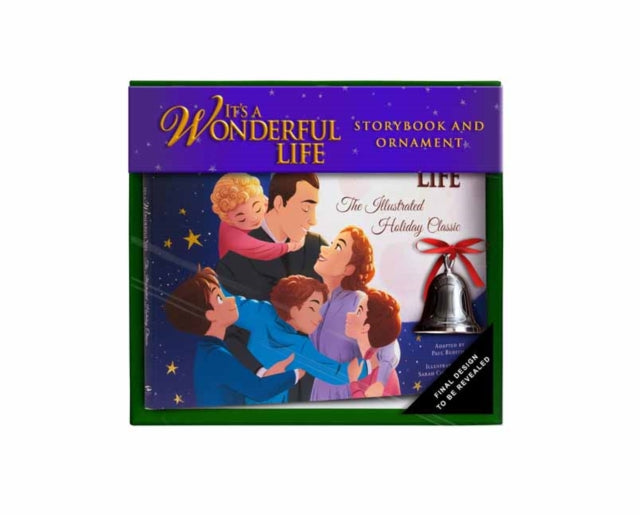 Binding: Hardcover
Description: Celebrate the beloved classic movie It's a Wonderful Life with this beautifully illustrated storybook retelling and bell Christmas ornament gift set. Every time this bell rings an angel gets their wings! It's a Wonderful Life is one of the most beloved films in cinema history.