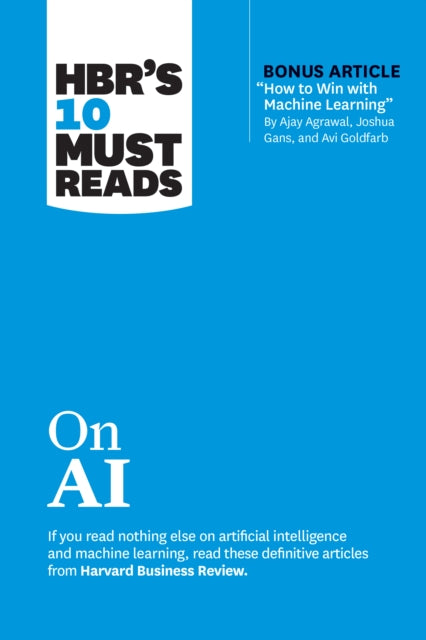 Binding: Paperback
Description: The next generation of AI is here use it to lead your business forward. If you read nothing else on artificial intelligence and machine learning read these 10 articles.