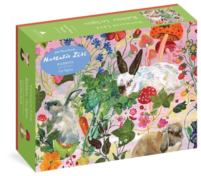 Binding: Multiple Components
Description: Welcome to Nathalie L t's Enchanted World In a garden bursting with wildflowers magic mushrooms luscious berries and vegetables that smell of the earth three rabbits sit and watch and watch and watch like characters in an old fairy tale.