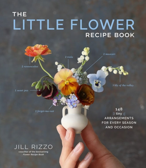 Binding: Hardcover
Description: The best things come in small packages! Beloved florist Jill Rizzo (coauthor of the bestselling Flower Recipe Book) is back and this time she has turned her attention to charming miniature arrangements.