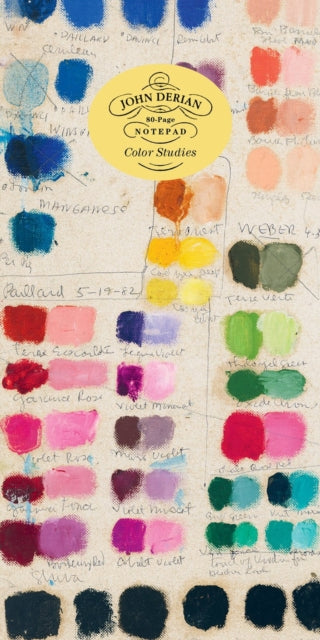 Derian John - John Derian Paper Goods: Color Studies 80 - Page Notepad - Paperback