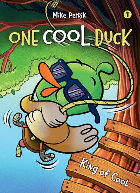Binding: Paperback
Description: What's cool anyway? Skateboards pizza arcade games - and being kind! This buoyant young graphic chapter book introduces Duck and pals kicking off a series that makes real - life friendship issues fun. Duck is feeling pretty good about himself.