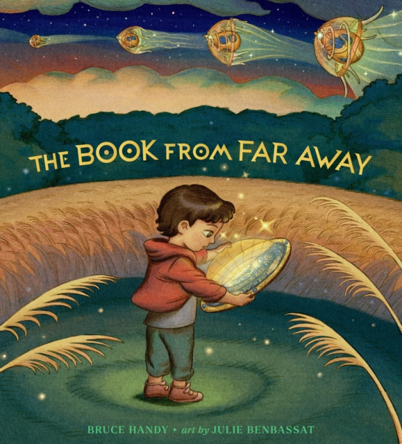 Binding: Hardcover
Description: In this fantastical picture book perfect for fans of Aaron Becker's Journey a human child and a child from another planet discover that no matter where you live or what your books are like reading and sharing are universal.