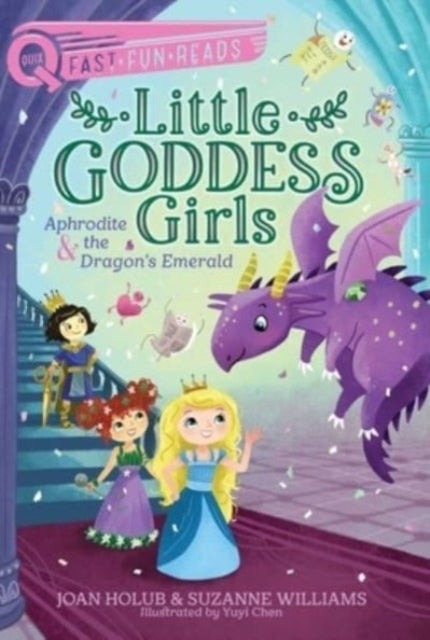 Binding: Hardcover
Description: Aphrodite and Persephone look for a missing emerald in this eleventh Little Goddess Girls story part of the Aladdin QUIX line! Aphrodite and Persephone are on a quest to find another missing jewel from Sparkle City this one an emerald.