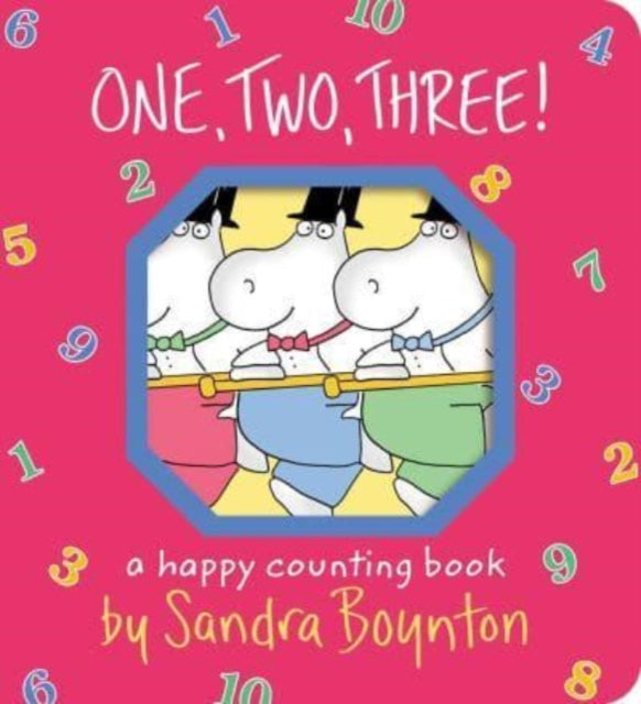 Binding: Special Bindings
Description: Filled with Sandra Boynton's humorous colorful drawings and lively text this counting board book featuring a menagerie of energetic animals is an adventure with numbers that kids and their parents will love.