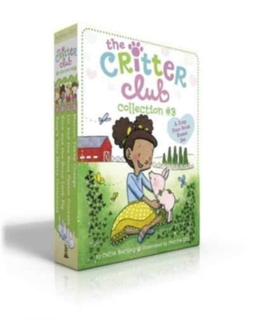 Binding: Paperback
Description: Books nine through twelve of the heartwarming Critter Club series are now together in this sweet paperback boxed set. In the small California town of Santa Vista four best friends Amy Ellie Liz and Marion maintain The Critter Club a rescue shelter for animals that need care.