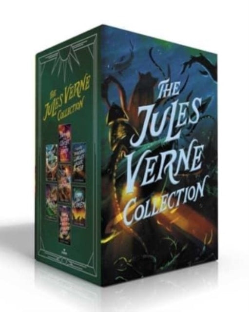 Verne Jules - The Jules Verne Collection (Boxed Set) Journey To The Center Of The Earth; Around The World In Eighty Days; In Search Of The Castaways; Twenty Thousand Leagues Under The Sea; The Mysterious Island; From The Earth To The Moon And Around