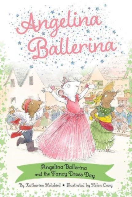 Binding: Paperback
Description: Angelina Ballerina participates in a Fancy Dress Day in this royally fun chapter book featuring black - and - white illustrations throughout! Angelina and her friends at Chipping Cheddar school can t wait for Fancy Dress Day.